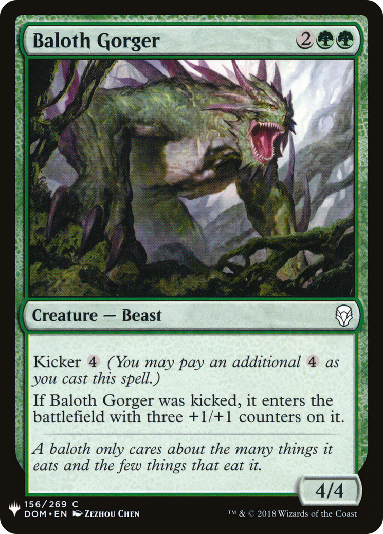 Baloth Gorger (LIST-156) - The List