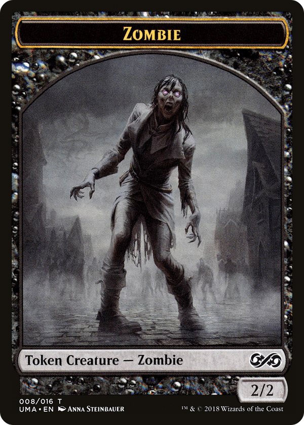 Zombie Token (UMA-008) - Ultimate Masters Tokens