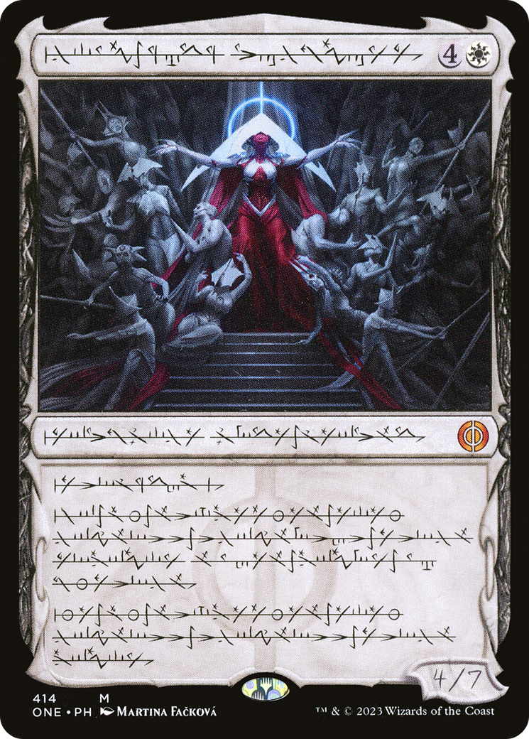 Elesh Norn, Mother of Machines (Phyrexian) (ONE-414) - Phyrexia: All Will Be One: (Showcase)