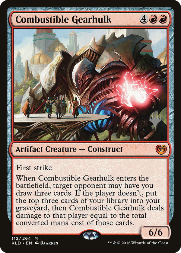Combustible Gearhulk (PPTHB-112) - Kaladesh Promos