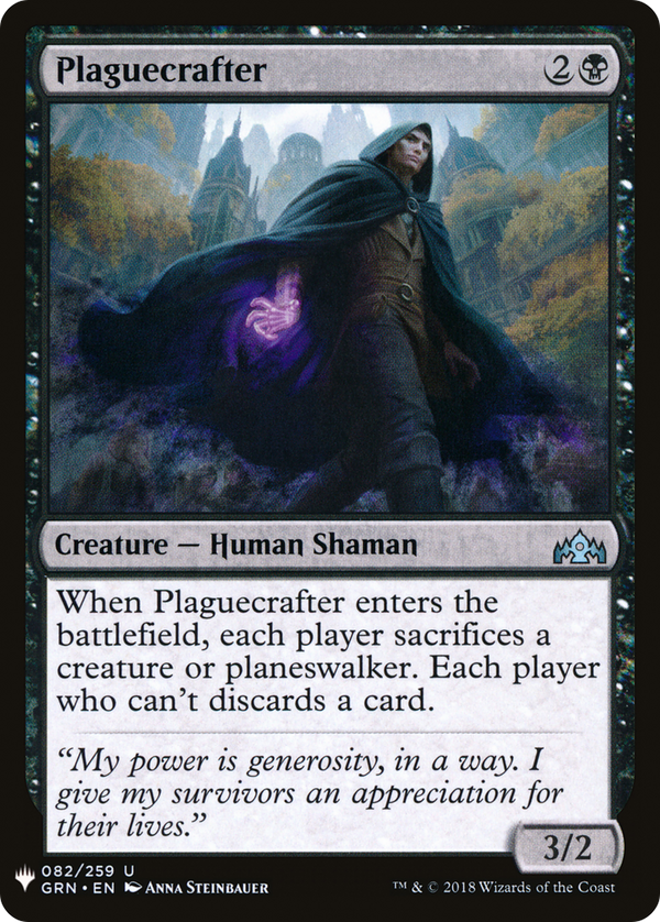 Plaguecrafter (LIST-082) - The List