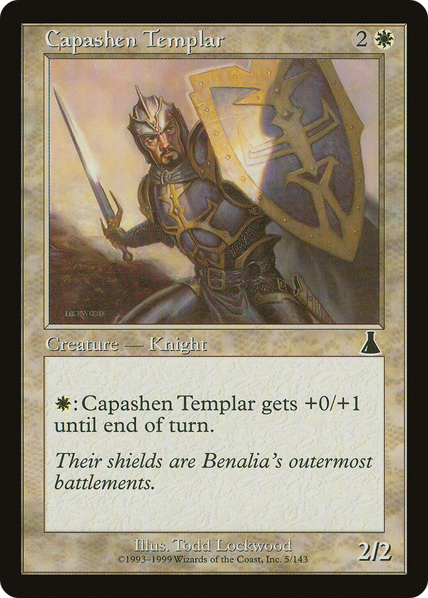 Capashen Templar (UDS-005) - Urza's Destiny