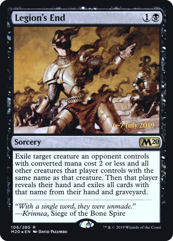Legion's End (PRE-106) - Core Set 2020 Promos Foil