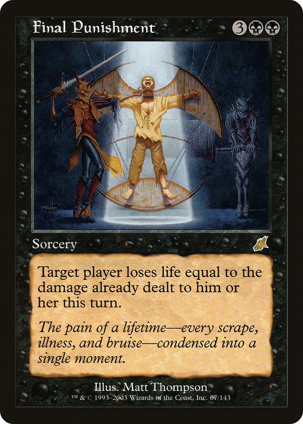Final Punishment (SCG-067) - Scourge