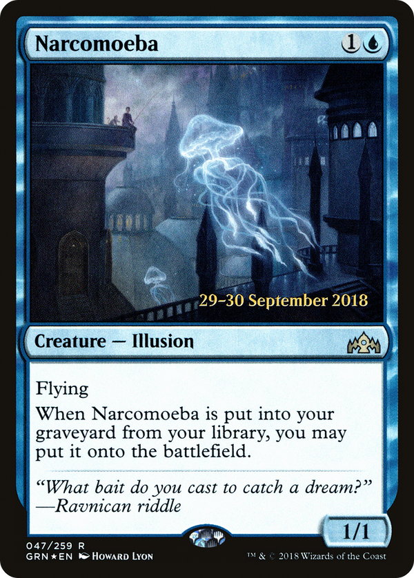 Narcomoeba (PRE-047) - Guilds of Ravnica Promos Foil
