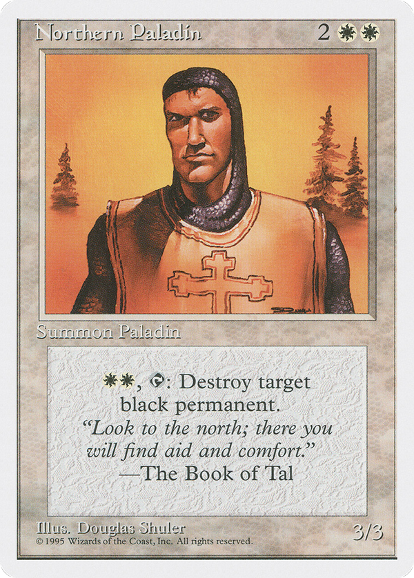 Northern Paladin (4ED-) - Fourth Edition