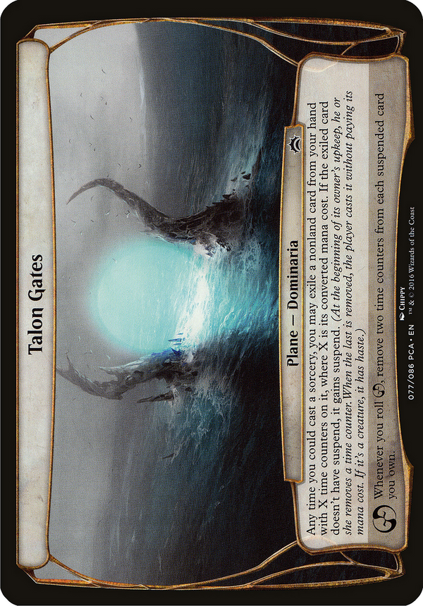 Talon Gates (Planechase Anthology) (OVER-) - Planechase Anthology Planes