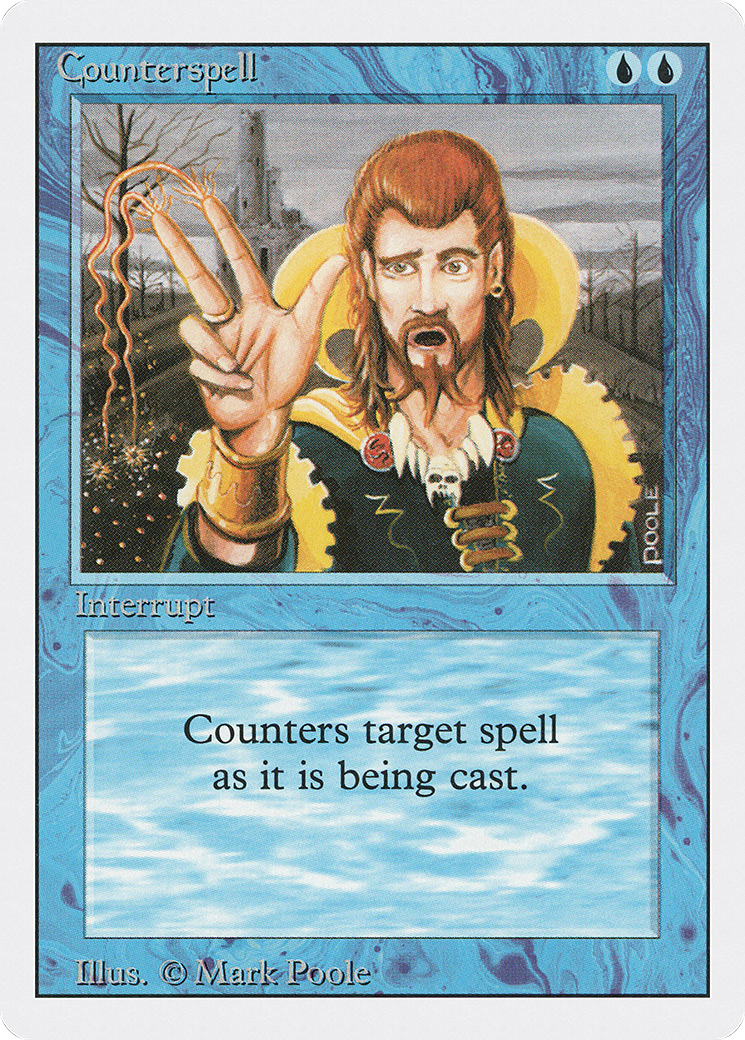 Counterspell (3ED-) - Revised Edition