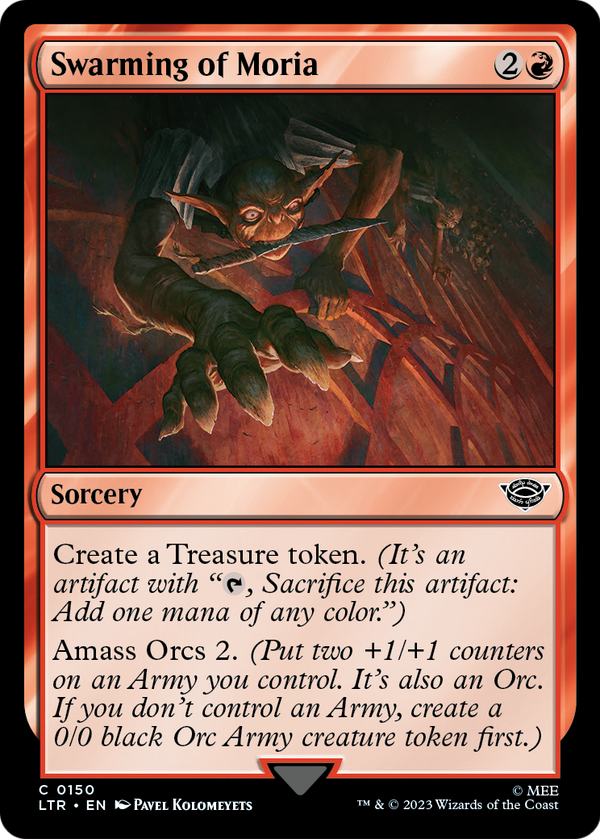 Swarming of Moria (LTR-150) - The Lord of the Rings: Tales of Middle-earth