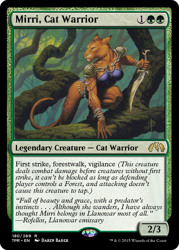 Mirri, Cat Warrior (TPR-180) - Tempest Remastered
