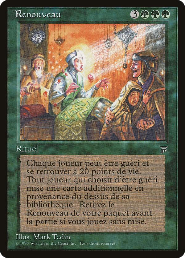 Rebirth (French) - "Renouveau" (REN-) - Renaissance