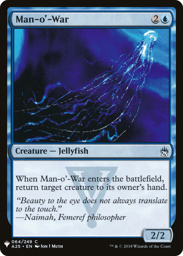 Man-o'-War (A25) (LIST-064) - The List