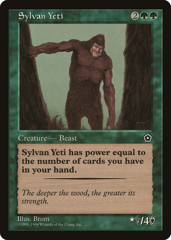 Sylvan Yeti (P02-) - Portal Second Age