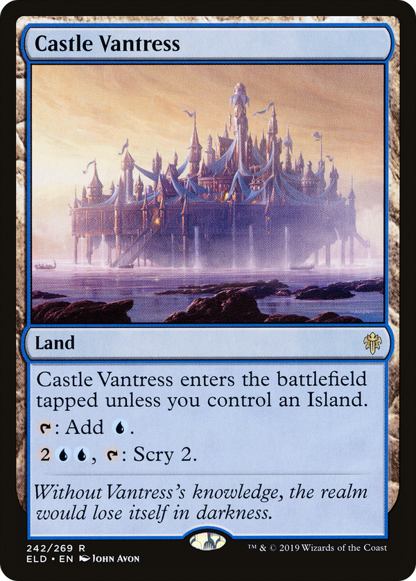 Castle Vantress (ELD-242) - Throne of Eldraine Foil