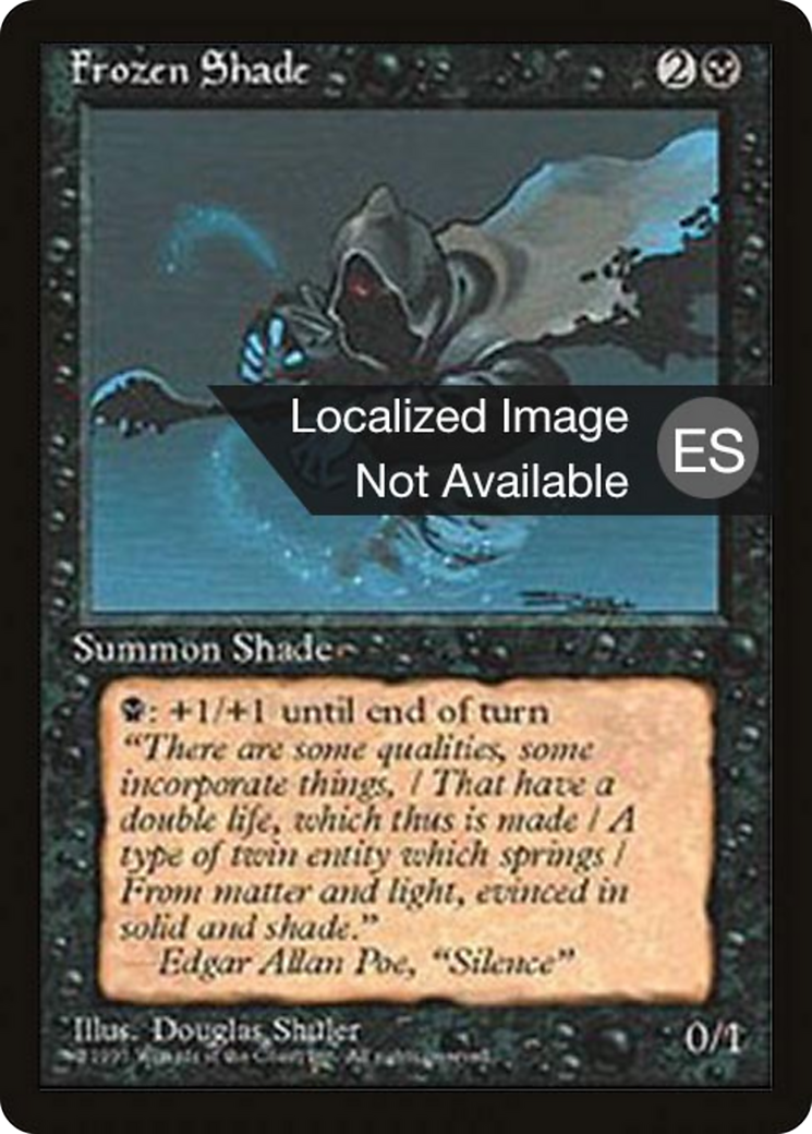 Frozen Shade (4BB-022) - Fourth Edition Foreign Black Border