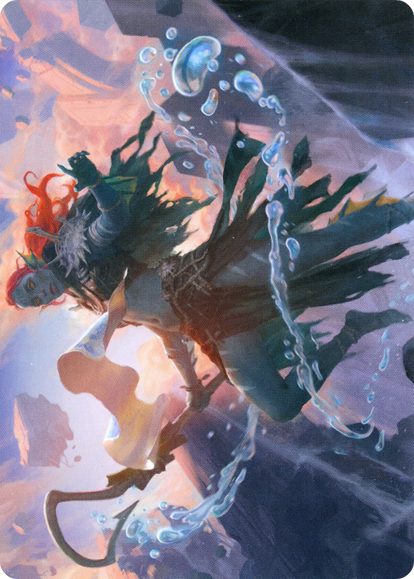 Expedition Diviner // Expedition Diviner (AZNR-047) - Zendikar Rising Art Series (Borderless)