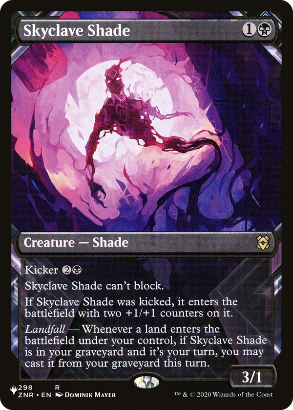 Skyclave Shade (Showcase) (LIST-298/280) - The List: (Showcase)