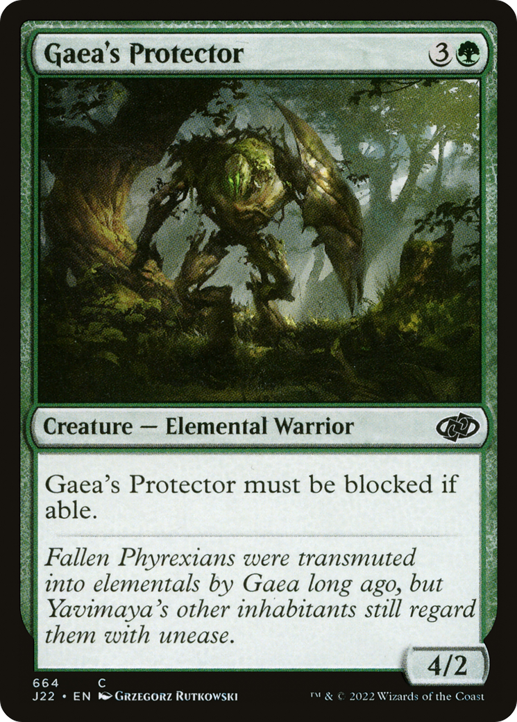 Gaea's Protector (J22-664) - Jumpstart 2022