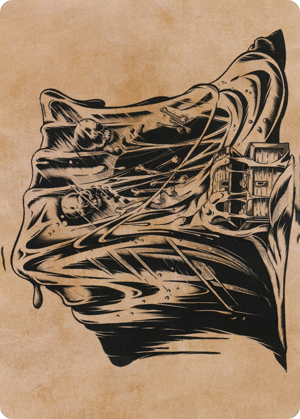 Gelatinous Cube // Gelatinous Cube (AAFR-071) - Adventures in the Forgotten Realms Art Series (Borderless) Foil