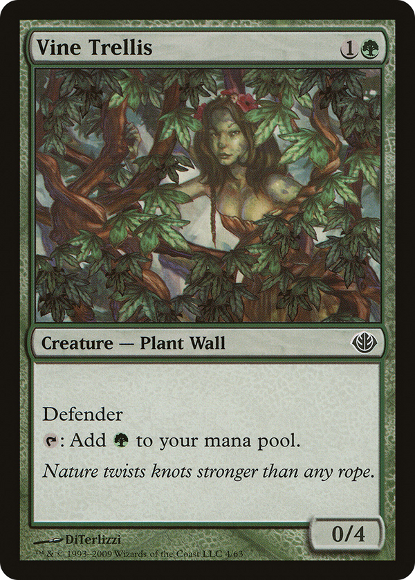 Vine Trellis (DDD-004) - Duel Decks: Garruk vs. Liliana
