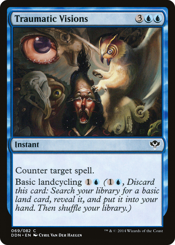 Traumatic Visions (DDN-069) - Duel Decks: Speed vs. Cunning