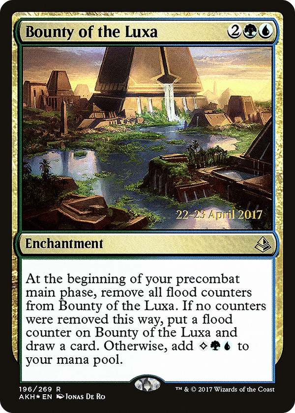 Bounty of the Luxa (PRE-196) - Amonkhet Promos Foil