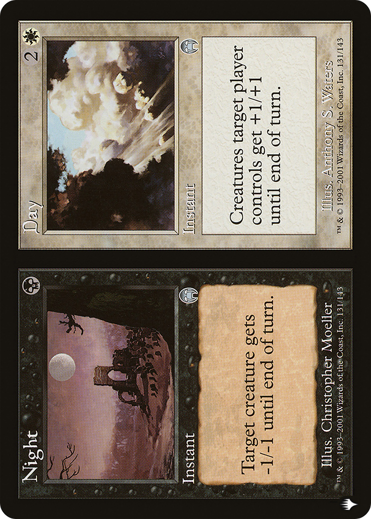 Night // Day (LIST-131/143) - The List