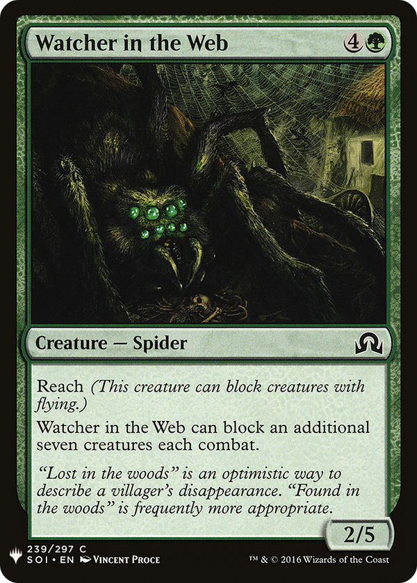 Watcher in the Web (LIST-239) - The List