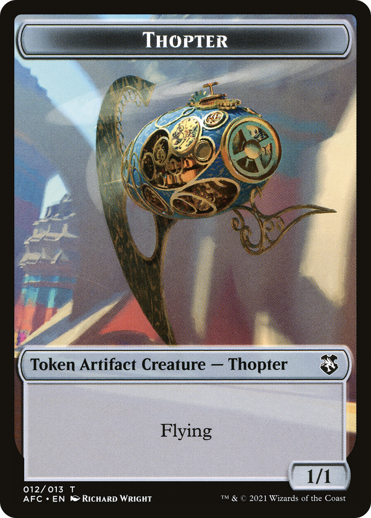 Thopter (TAFC-012) - Forgotten Realms Commander Tokens