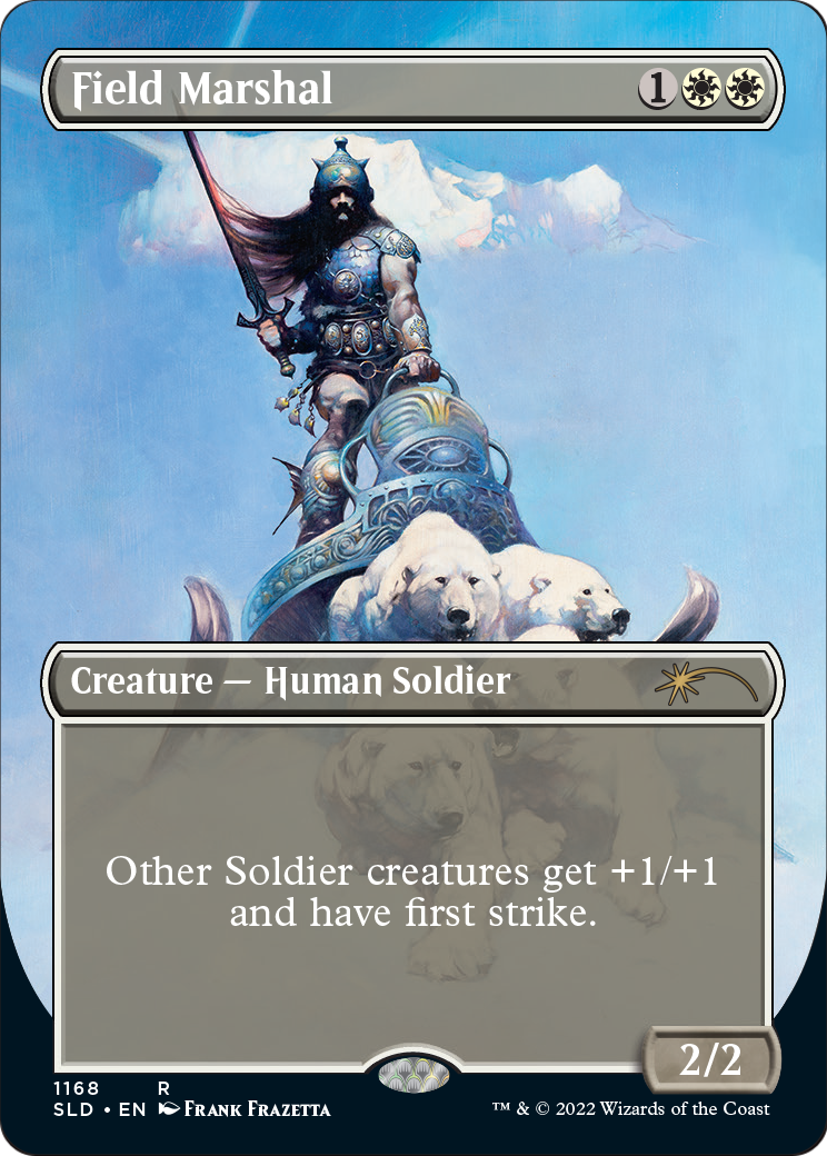 Field Marshal (SLD-1168) - Secret Lair Drop (Borderless) Foil