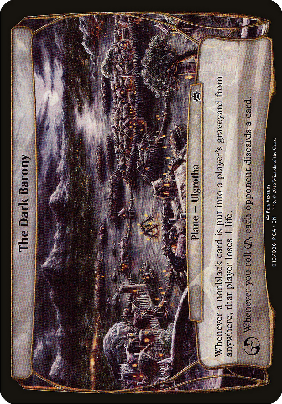 The Dark Barony (Planechase Anthology) (OVER-) - Planechase Anthology Planes