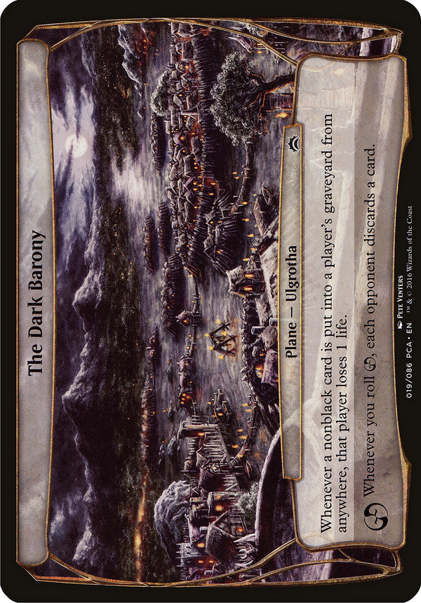 The Dark Barony (Planechase Anthology) (OVER-) - Planechase Anthology Planes