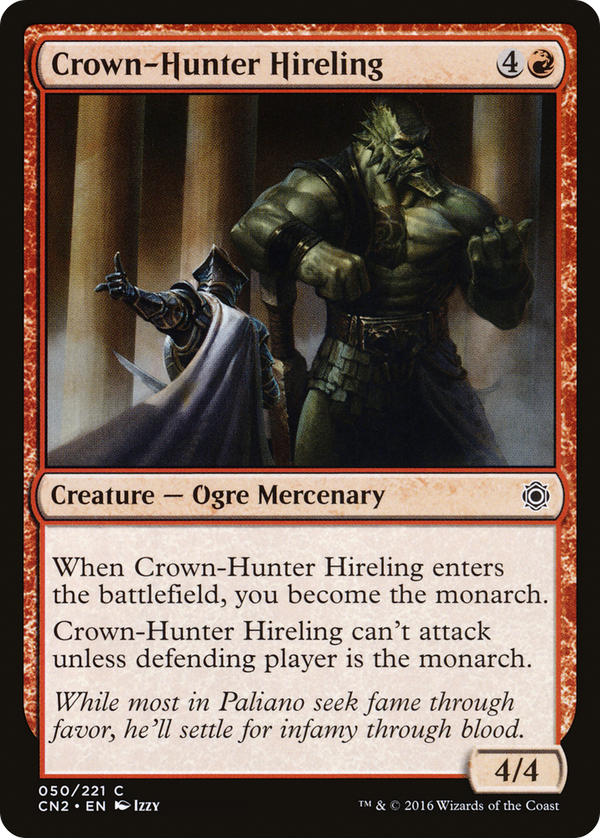Crown-Hunter Hireling (CN2-050) - Conspiracy: Take the Crown Foil