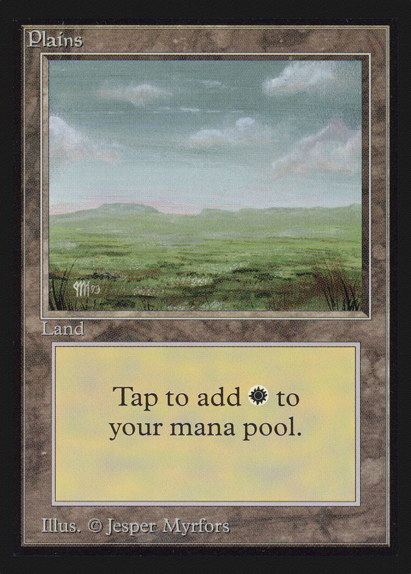 Plains (C) (IE) (IED-291) - Intl. Collectors' Edition
