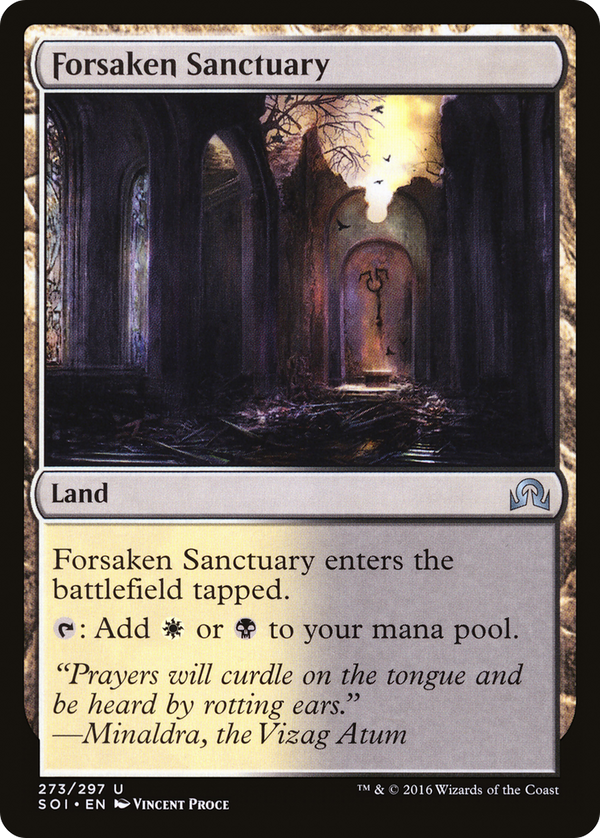 Forsaken Sanctuary (SOI-273) - Shadows over Innistrad Foil