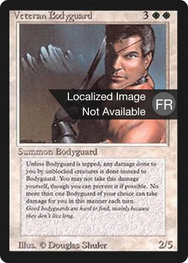 Veteran Bodyguard (FBB-) - Foreign Black Border