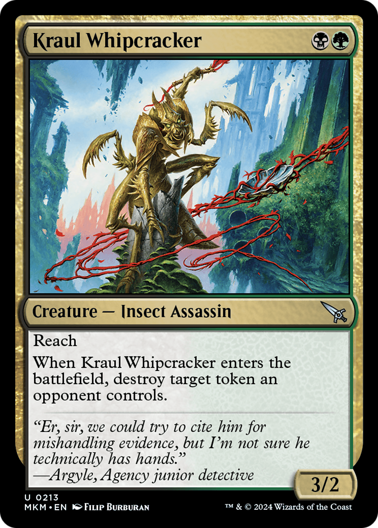 Kraul Whipcracker (a) (MKM-213) - Murders at Karlov Manor Foil