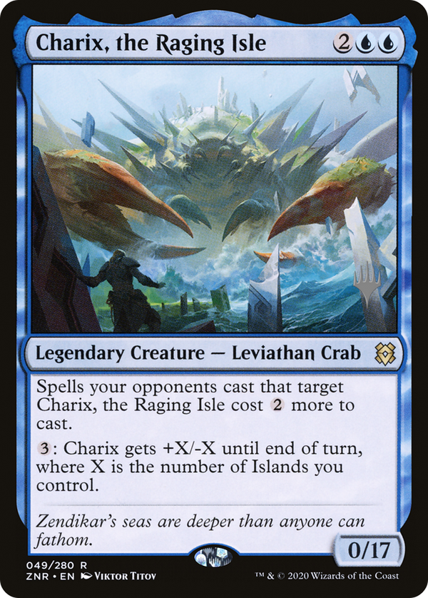 Charix, the Raging Isle (PPZNR-049) - Zendikar Rising Promos Foil