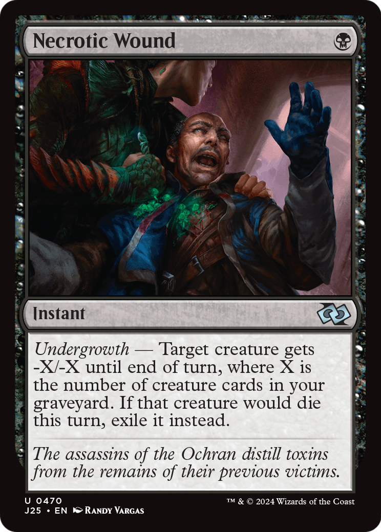 Necrotic Wound (J25-470) - Foundations Jumpstart