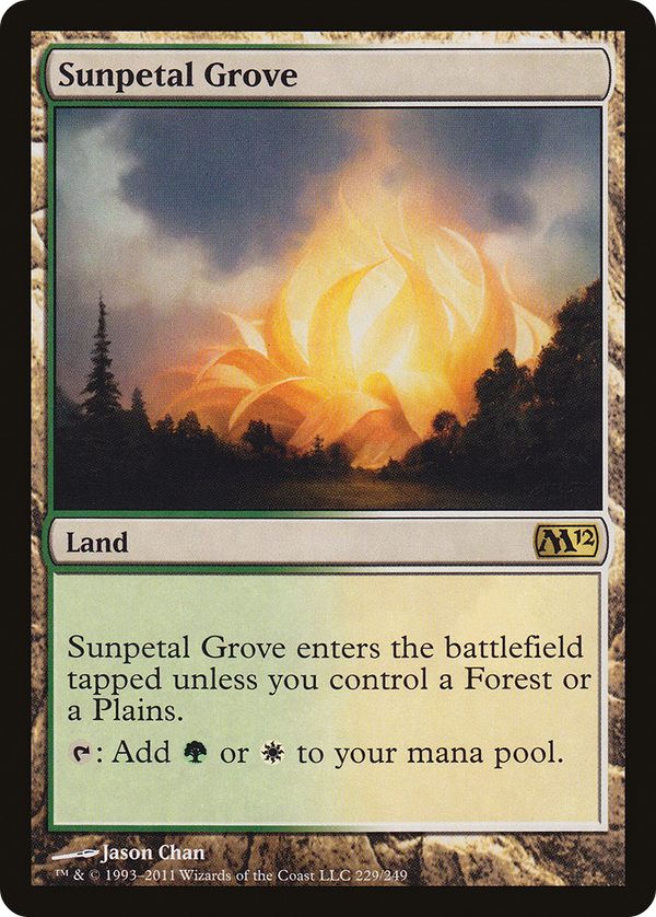 Sunpetal Grove (M12-229) - Magic 2012