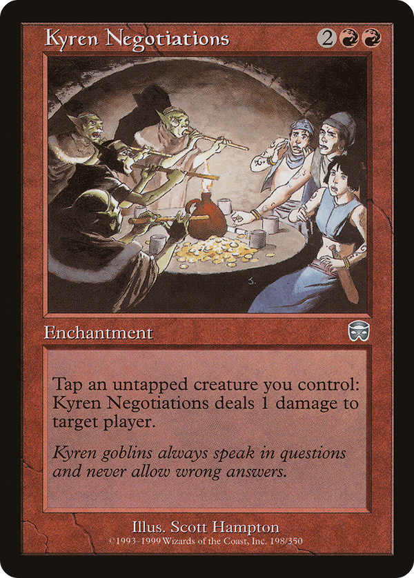 Kyren Negotiations (MMQ-198) - Mercadian Masques