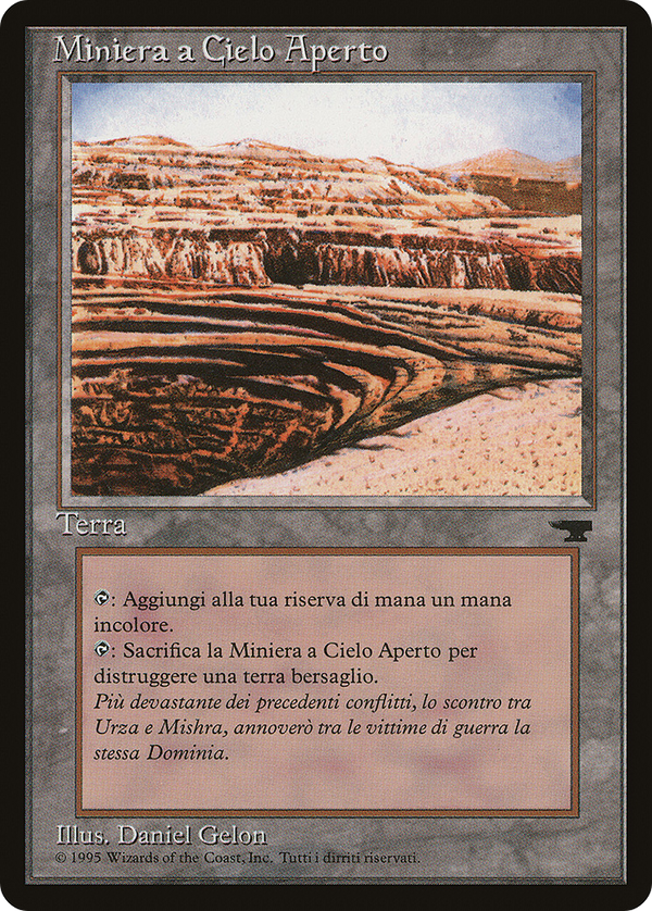 Strip Mine (Italian) - "Miniera a Cielo Aperto" (REN-) - Rinascimento