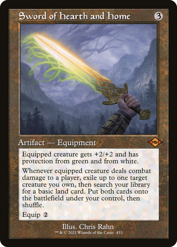 Sword of Hearth and Home (Retro Frame) (MH2-433) - Modern Horizons 2
