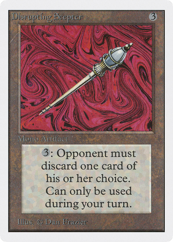 Disrupting Scepter (2ED-) - Unlimited Edition