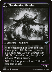 Restless Bloodseeker (DBL-395) - Innistrad: Double Feature: (Double Faced Transform)