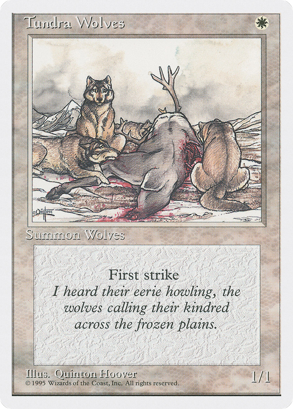 Tundra Wolves (4ED-) - Fourth Edition