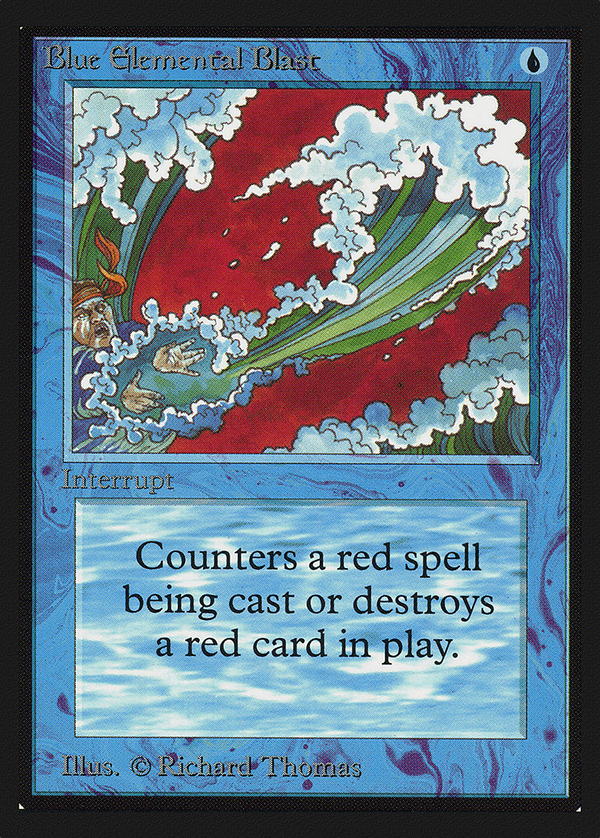 Blue Elemental Blast (CE) (CED-) - Collectors' Edition