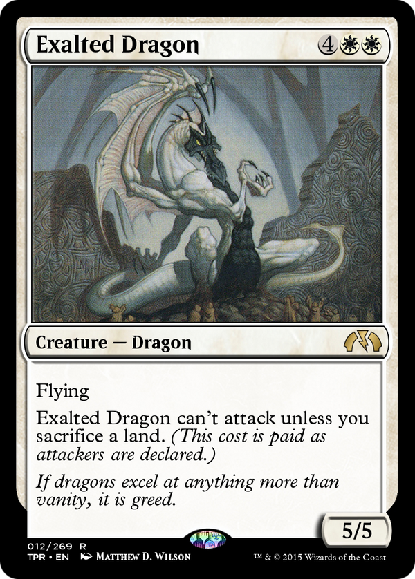 Exalted Dragon (TPR-012) - Tempest Remastered