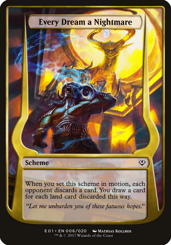 Every Dream a Nightmare (Archenemy: Nicol Bolas) (OVER-006) - Archenemy: Nicol Bolas Schemes