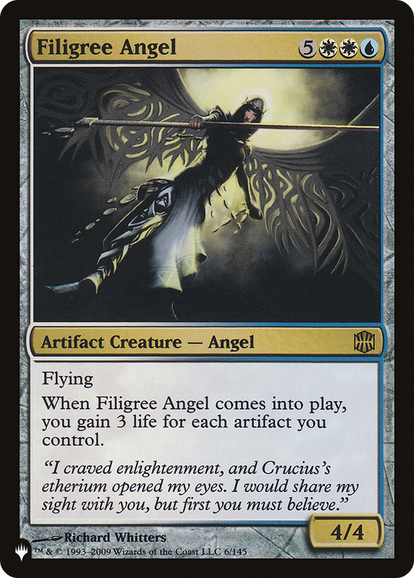 Filigree Angel (LIST-6/145) - The List